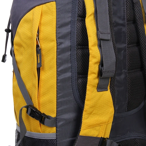 Рюкзак туристический 65л цвет желтый FR-4_15