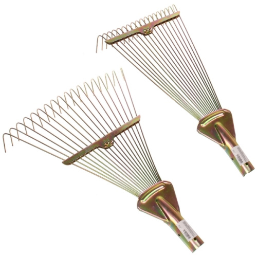 Грабли веерные проволочные оцинкованные 18 зубьев 460*460мм